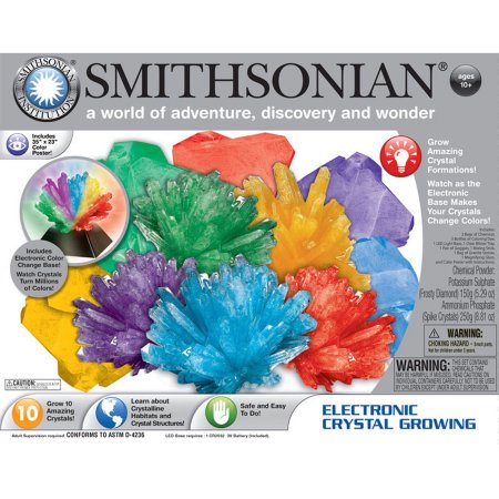 Smithsonian Crystal Growing Kit (10 Crystals)