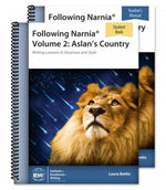 IEW Following Narnia Volume 2: Aslan's Country Teacher/Student Combo (Grades 6-8, 9-12)