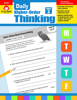 Daily Higher-Order Thinking Grade 3