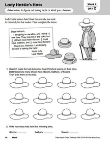 Evan-Moor Daily Higher-Order Thinking Grade 3