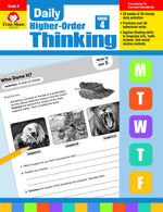 Evan-Moor Daily Higher-Order Thinking Grade 4
