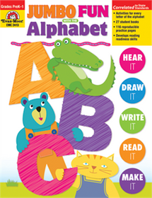 Jumbo Fun with the Alphabet, Grades PreK-1