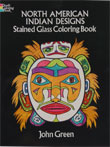 North American Indian Designs Stained Glass