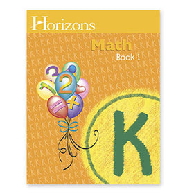 Horizons Math Kindergarten Student  Book 1