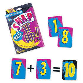 Snap It Up!® Addition & Subtraction Card Game