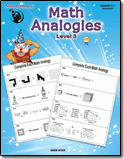Math Analogies Level 3 (grade 6 and up)  The Critical Thinking Company