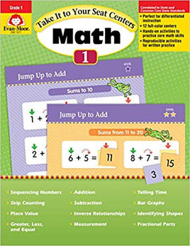 Take It to Your Seat Math Centers Grade 1