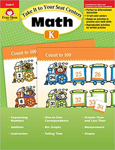 Take It to Your Seat Common Core Math Centers, Grade K