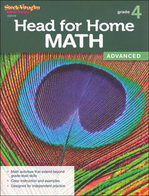 Head for Home Math Advanced Grade 4