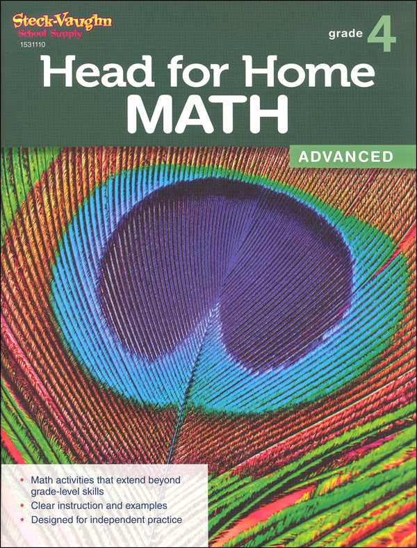 Head for Home Math Advanced Grade 4