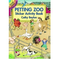 Petting Zoo Little Activity Sticker Book