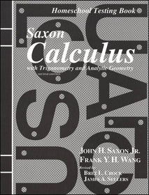 Saxon Calculus Test Forms