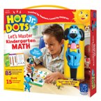 Hot Dots Jr Let's Master Kindergarten Math Set with Ace, The Talking, Teaching Dog Pen