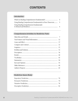 Evan-Moor Reading Comprehension Fundamentals, Grade 2