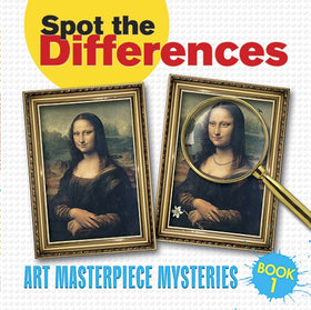 Spot the Differences Book 1: Art Masterpiece Mysteries