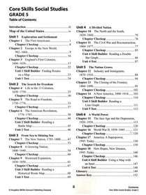 HMH Core Skills Social Studies Workbook Grade 5