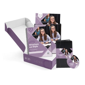 IEW Structure and Style for Students: Level C Year 1 Basic [DVDs] Grades 9-12