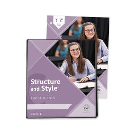 IEW Structure and Style for Students: Level C Year 1 [Binder & Student Packet] Grades 9-12