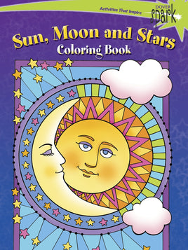 SPARK Sun, Moon and Stars Coloring Book