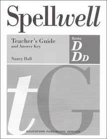 Spellwell, Levels D and DD, Teacher's Guide