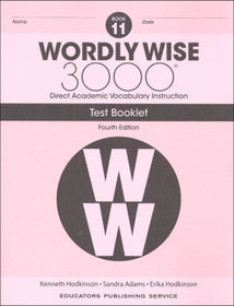 Wordly Wise 3000 Tests Grade 11 (4th Edition)