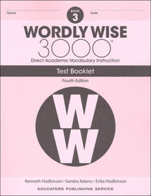 Wordly Wise 3000 Tests Grade 3 (4th Edition)