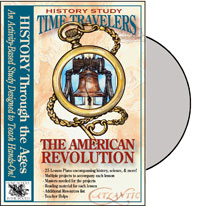 Time Travelers American History Study: The American Revolution CD  - ON SALE