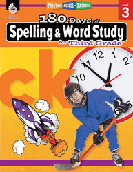 180 Days of Spelling and Word Study for Third Grade - Teacher Created Materials