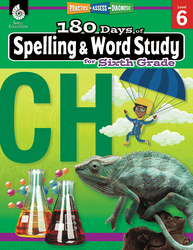 180 Days of Spelling and Word Study for Sixth Grade - Teacher Created Materials