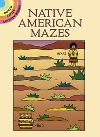 Native American Mazes Activity Book