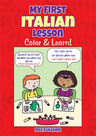 Dover My First Italian Lesson: Color & Learn!