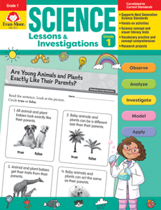 Science Lessons and Investigations, Grade 1 Teacher's Edition Evan-Moor