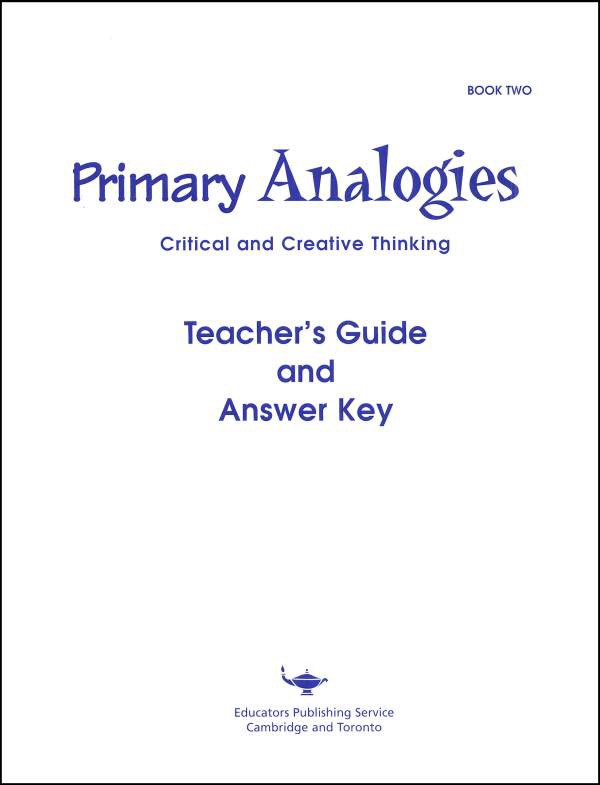 Primary Analogies Book 2 Key