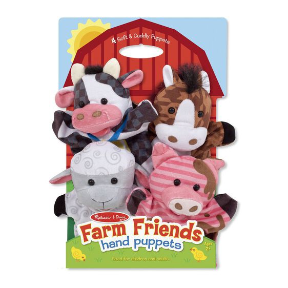 Farm Friends Hand Puppets - Melissa and Doug