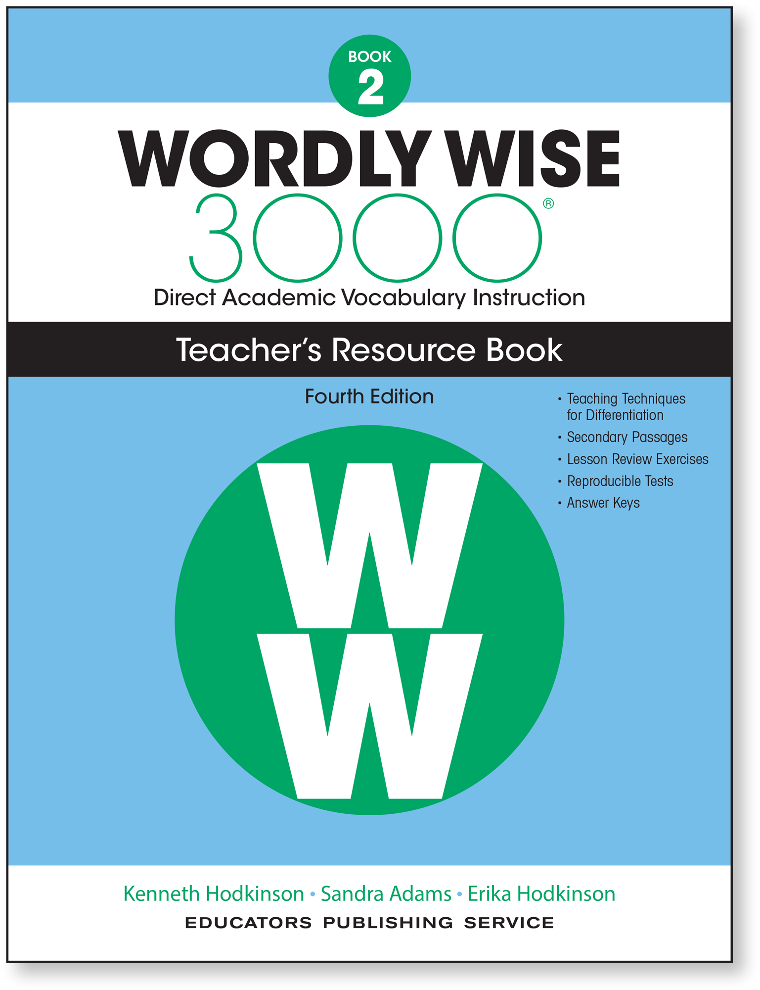 Wordly Wise 3000 Teacher's Resource Book 2 (4th Edition)