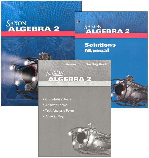 Saxon Algebra 2 4th Edition Kit with Solutions Manual