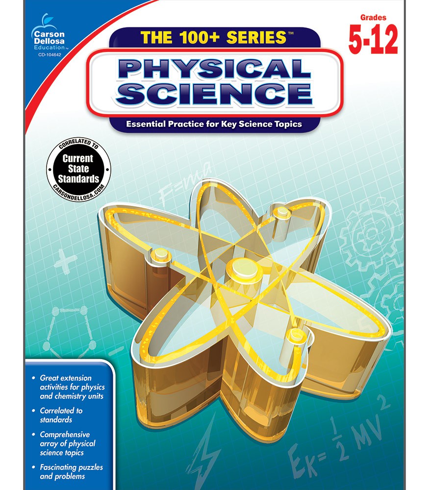 Physical Science 100+ Series Workbook Grades 5-12