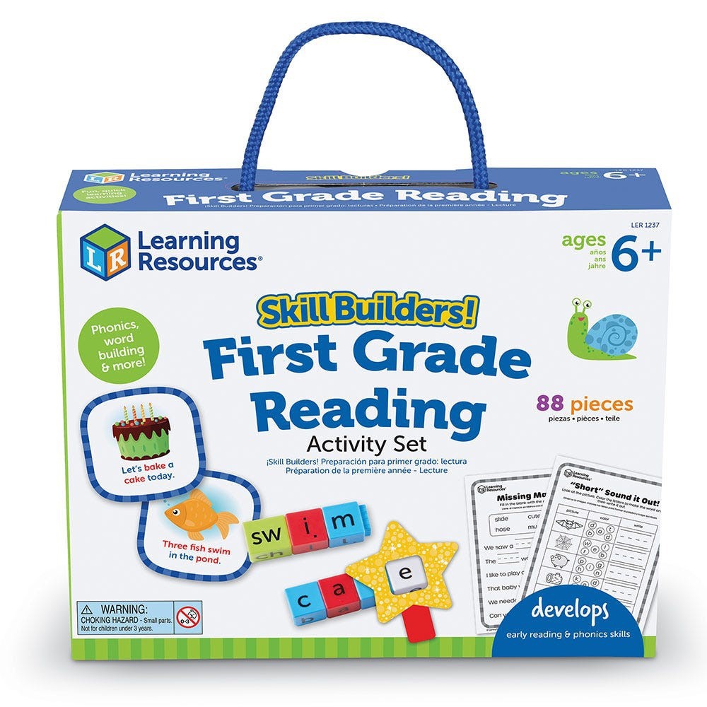 Skill Builders! First Grade Reading Activity Set