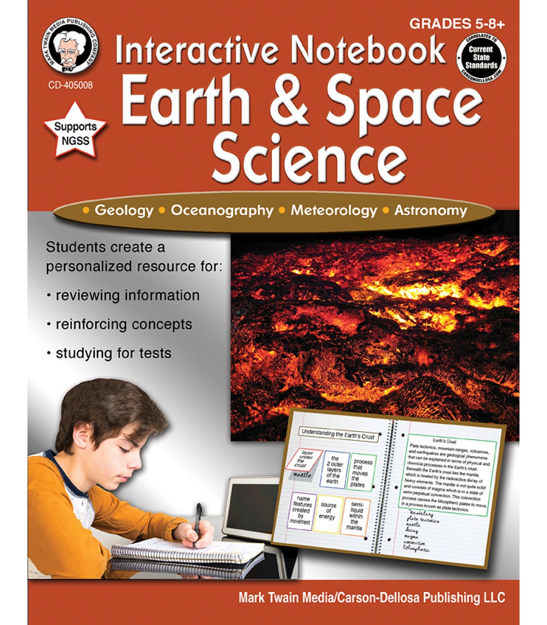 Interactive Notebook: Earth & Space Science Resource Book Grade 5-8
