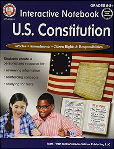 Interactive Notebook: U.S. Constitution Grade 5-12