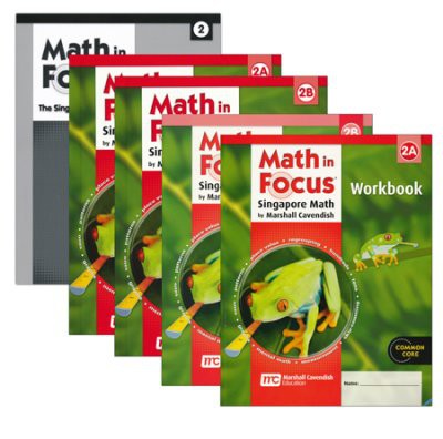 Math in Focus: The Singapore Approach Grade 2 Homeschool Package (With Answer Key)