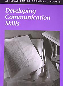 Applications of Grammar Book 5: Developing Communication Skills