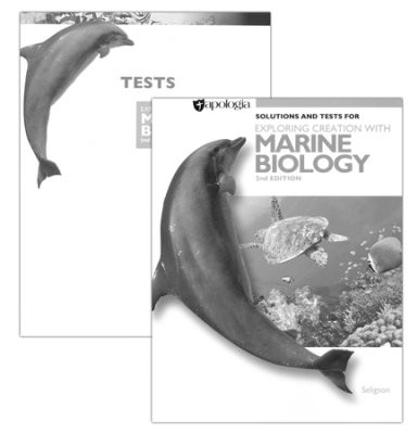 Exploring Creation with Marine Biology, Solutions & Test Book (Apologia) 2nd Edition