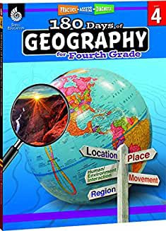 180 Days of Geography for the Fourth Grade - Teacher Created Materials