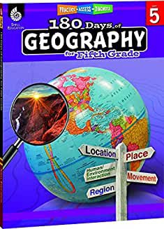 180 Days of Geography for Fifth Grade - Teacher Created Materials