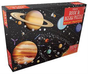 Usborne Solar System - Book & Jigsaw Puzzle 