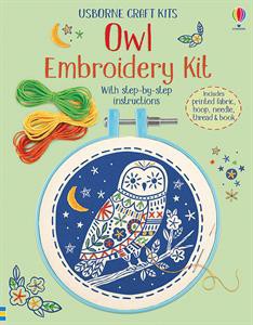 Usborne Owl Embroidery Kit 