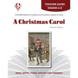 Novel Units - A Christmas Carol Teacher Guide Grades 6-8