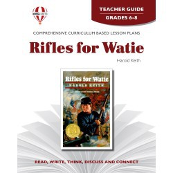 Novel Units Rifles for Watie Teacher Guide Grades 6-8