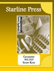 Starline Press Geometry Score Keys